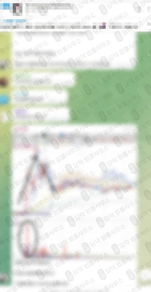 이 사진은 담덕법률사무소에서 캡쳐해둔 텔레그램(VIP) 관련 자료 사진입니다.