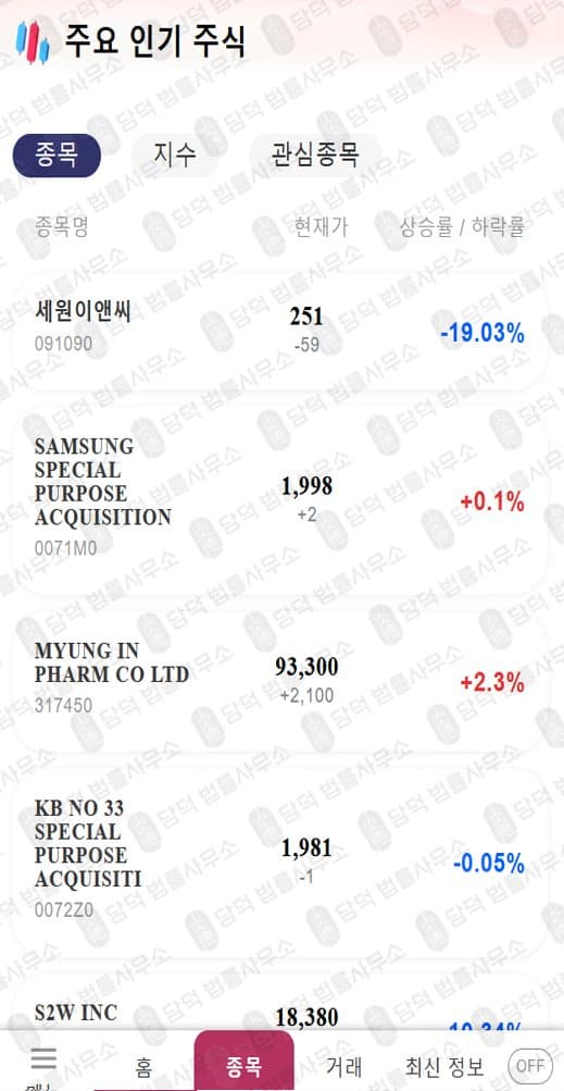 이 사진은 담덕법률사무소에서 캡쳐해둔 인베스트(SBKINV) 관련 자료 사진입니다.