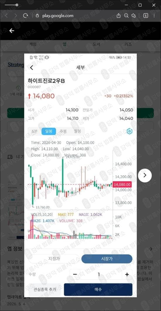 이 사진은 담덕법률사무소에서 캡쳐해둔 스트래티지맥스(Strategy Max) 웹사이트 캡쳐 사진이며 URL은 v210stock.xyz 입니다.