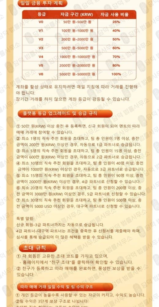 이 사진은 담덕법률사무소에서 캡쳐해둔 핵심회원(TQIS) 웹사이트 캡쳐 사진이며 URL은 v2hanguogupiao.com 입니다.